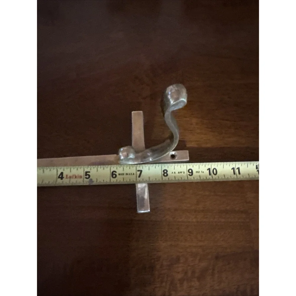 Vintage Brass Anchor Wall Hook Nautical Maritime Coat Towel Hanger 9x7 Decor